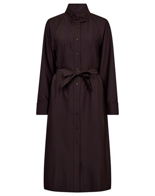 Zella CC Batwing Kjole - Dark Brown